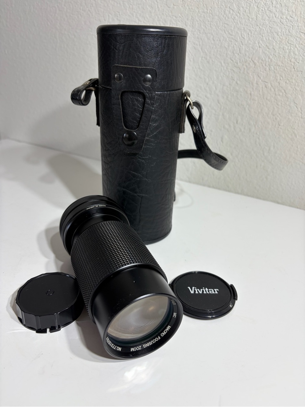 Vintage Vivitar 70-210mm 1:4.5 Macro Focusing Zoom Lens